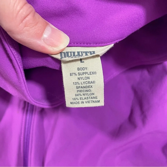 Duluth Avant Garden Jacket Purple Full Zip - Picture 3 of 5